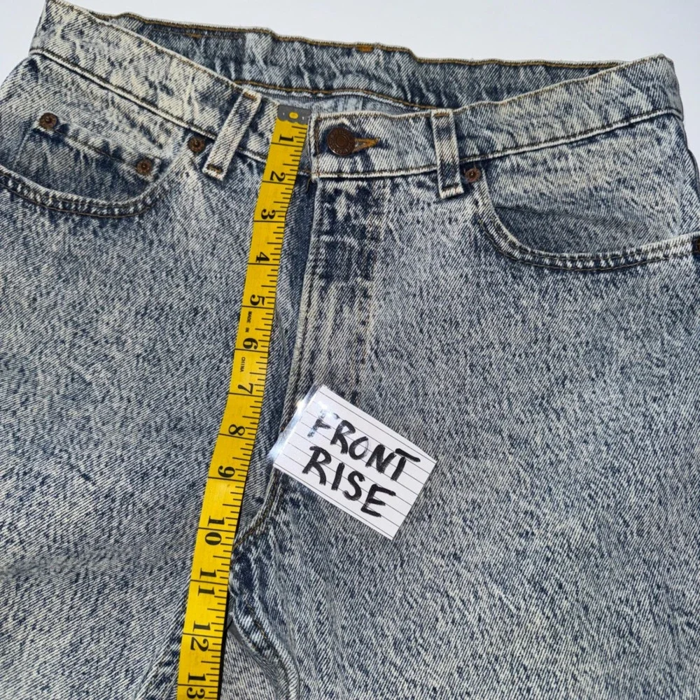Levi's 506 XX Jeans Mens 34x34‎ Blizzard Wash Vtg Made in USA Straight Leg